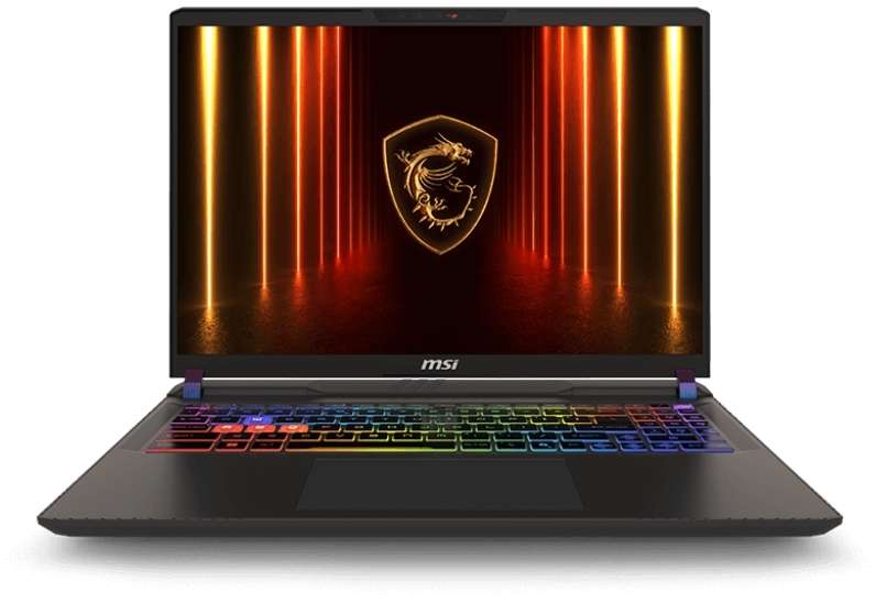 MSI Vector 16 HX AI A2XWHG Core Ultra 2 Notebook Ultra 9 275HX 5.4GHz 32GB 1TB