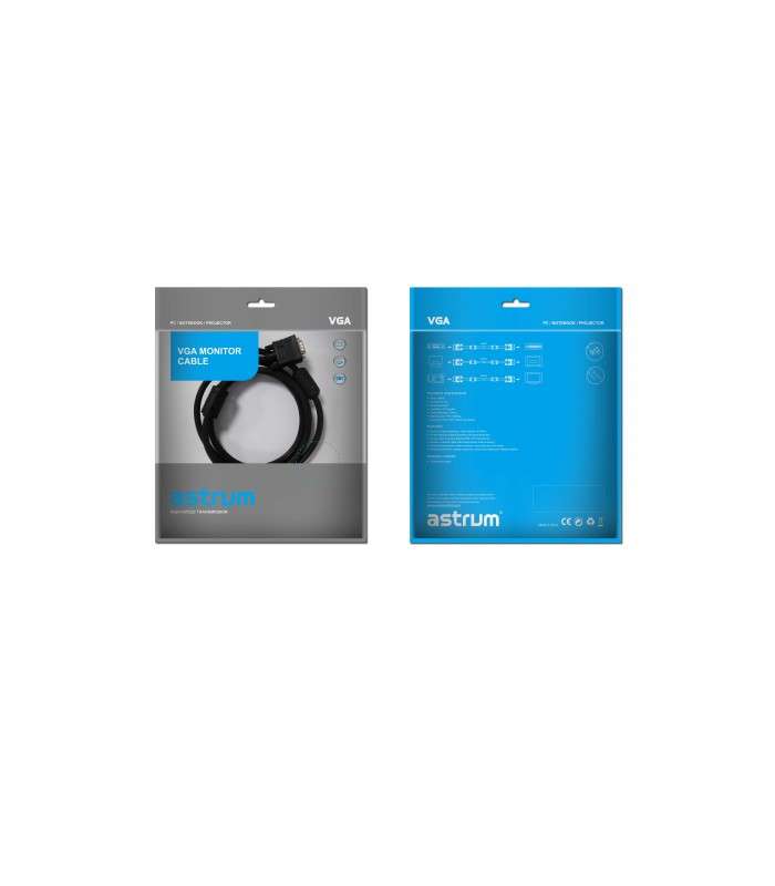 Astrum SV105 VGA 15P M-M 5.0M Monitor Cable