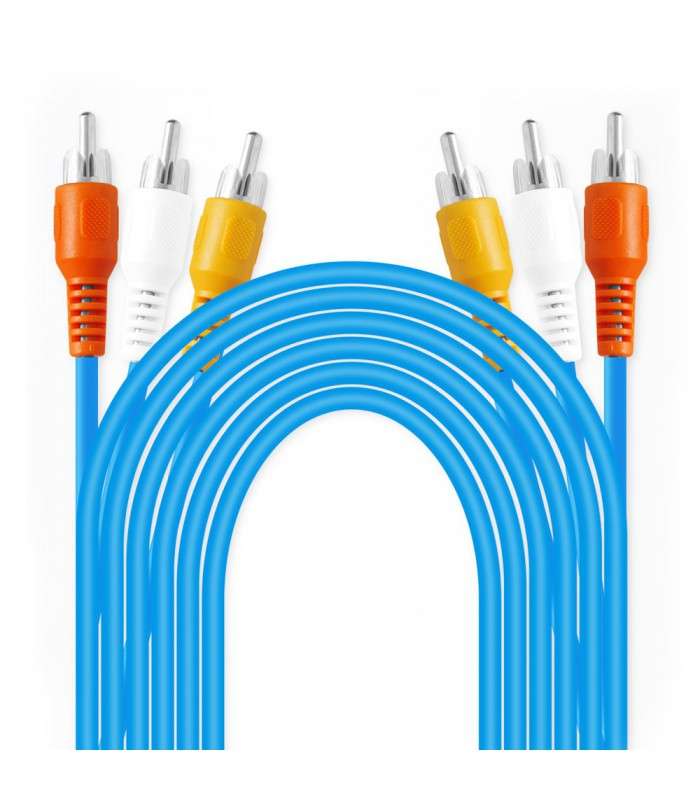 Astrum RC305 3RCA AV 5.0M Composite Cable