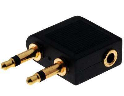 Astrum Aux Split Adapter Passive Adapter AUX 2m-F 3.5mm Black
