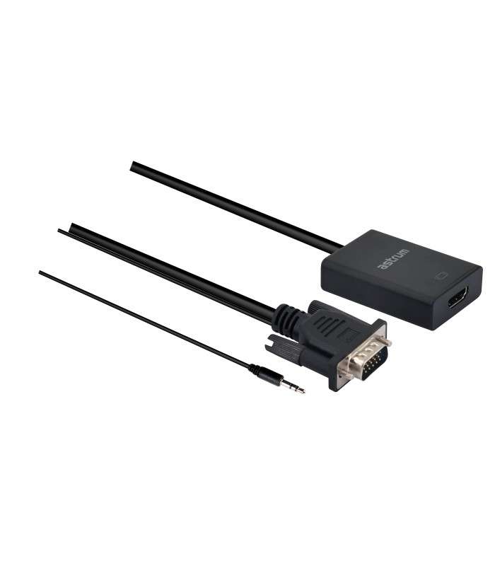 Astrum DA510 VGA Male to HDMI Female Adapter