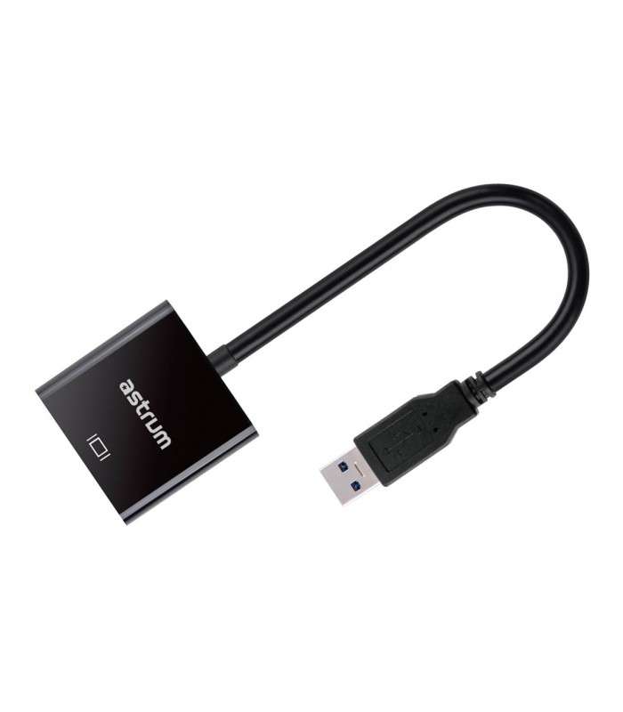 Astrum DA550 USB 3.0 Male to VGA M-F Active Adapter