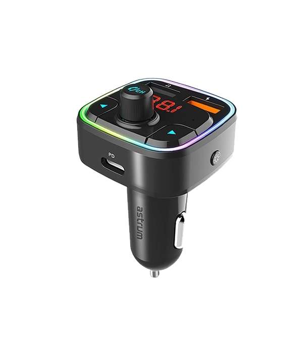 Astrum FM410 wireless car FM Bluetooth transmitter with PD charging &amp; Siri function