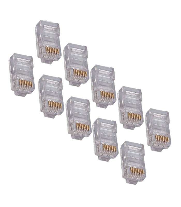 Astrum NT100 RJ45 Connectors 100pcs Pack for Cat5e