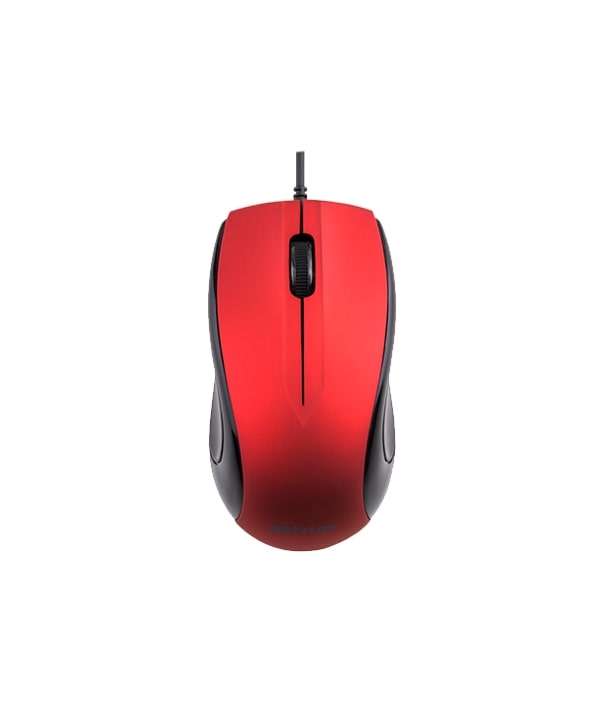 Astrum MU110 1000dpi 3 buttons wired optical USB mouse Red