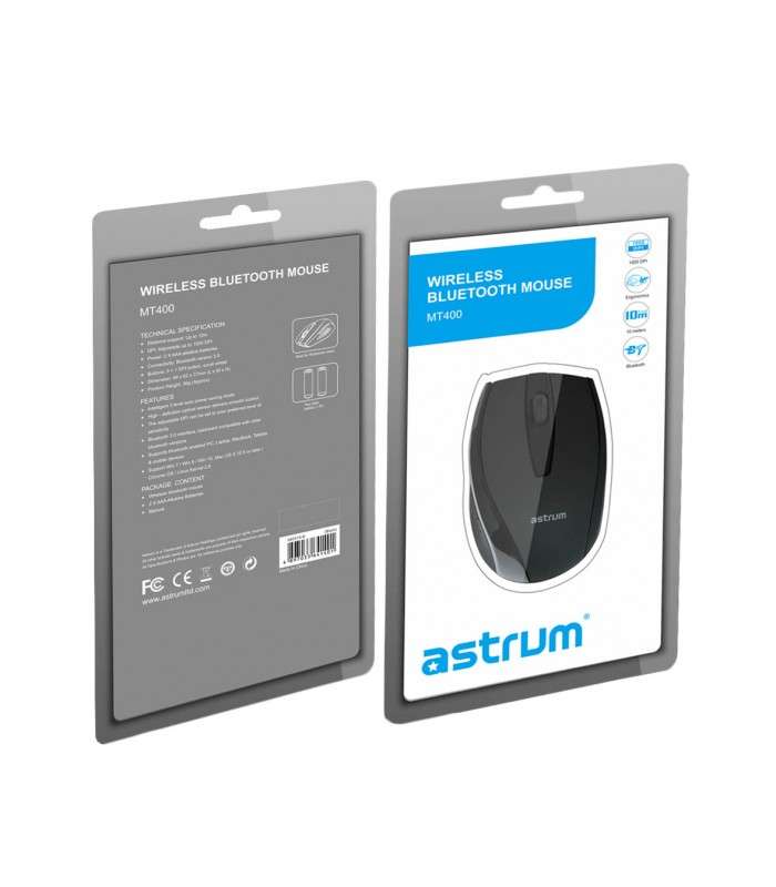 Astrum MT400 Bluetooth Comport Optical Mouse Black