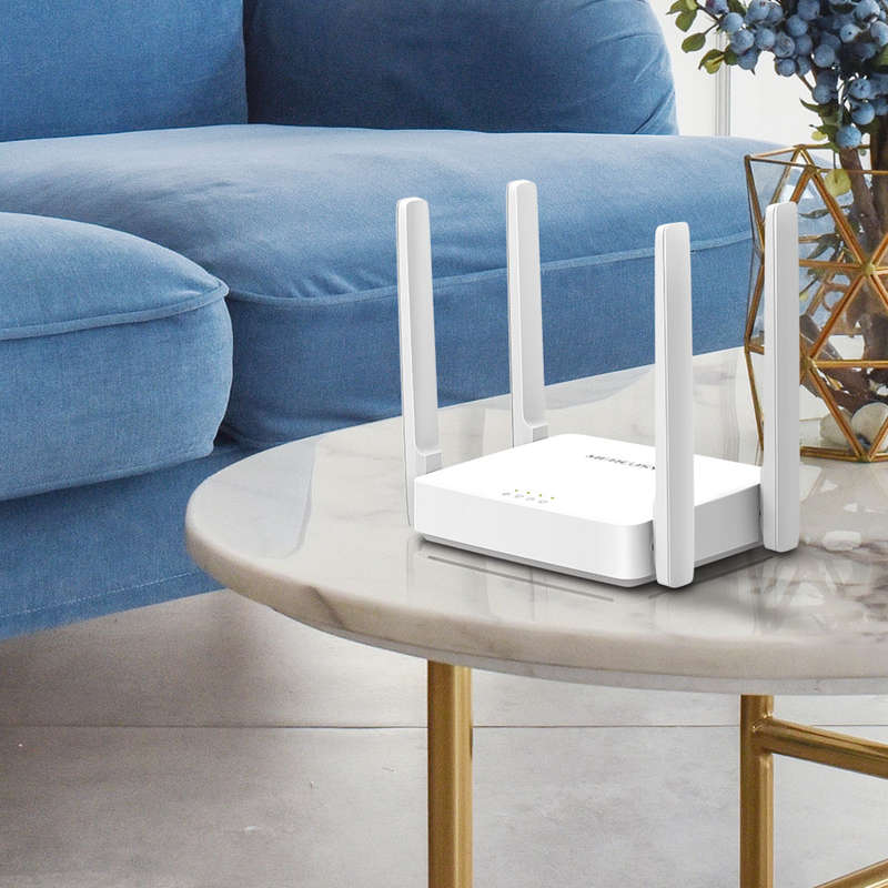Mercusys AC10 AC1200 Wi-Fi 5 Wireless Router - Dual-band 2.4GHz and 5GHz Gigabit Ethernet