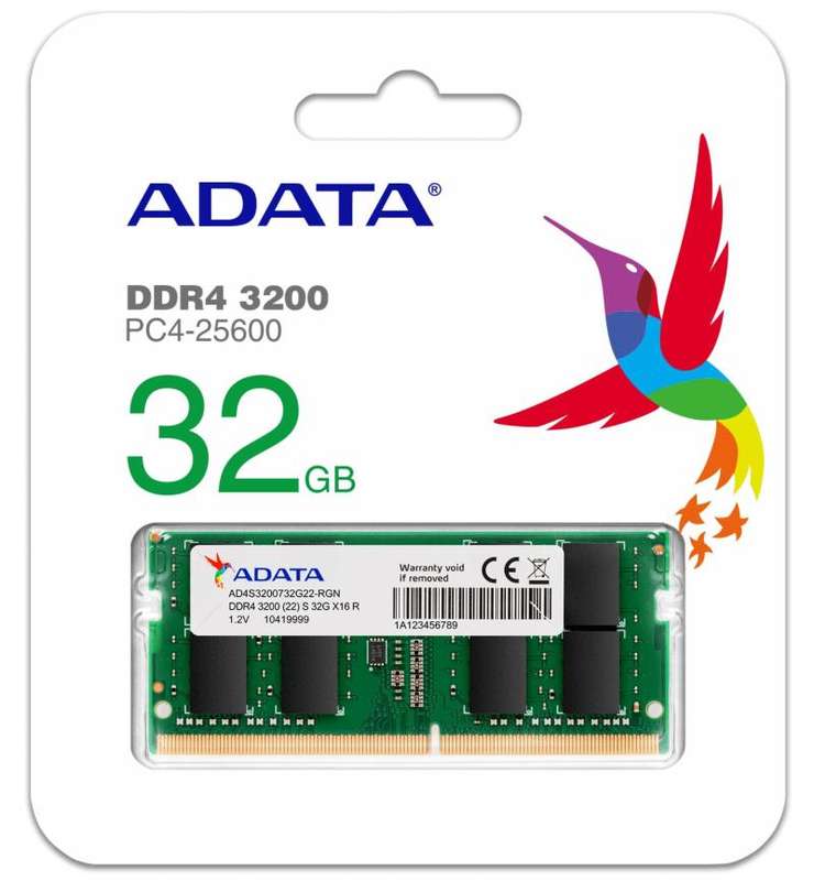 ADATA 32GB DDR4 3200 SODIMM