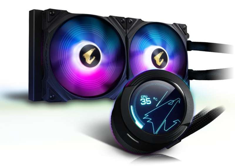 Gigabyte AORUS Liquid Cooler 280 with LCD Display