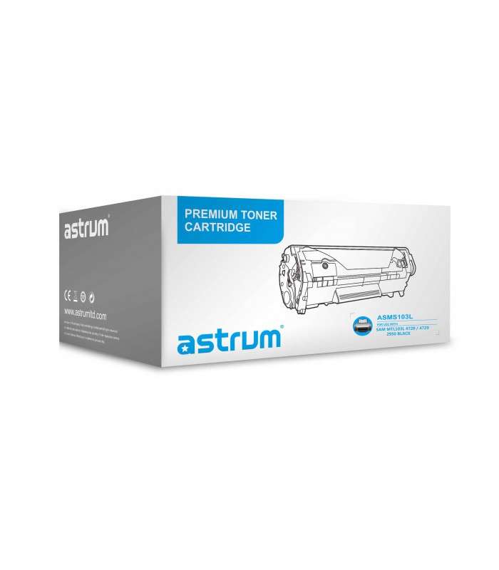 Astrum S103L Toner Catridge for Samsung MTL103L 4728/4729/2950 BLACK