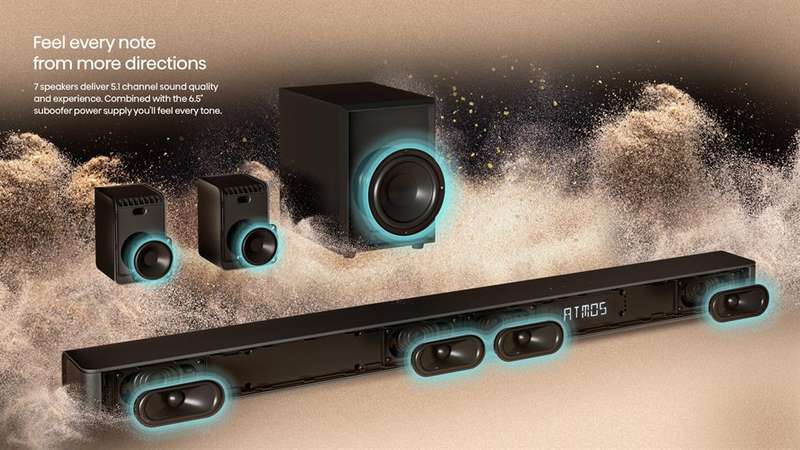 Hisense AX3100G 3.1ch 280w Soundbar