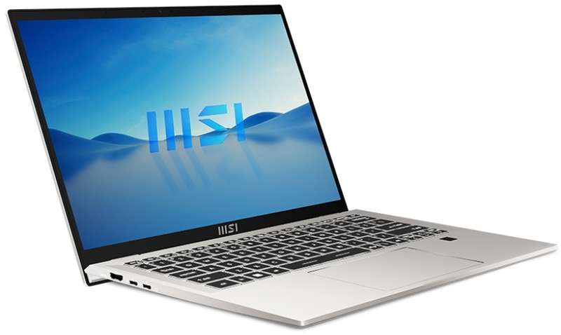 MSI Prestige 14EVO B13M 13th gen Notebook i5-13420H 4.6GHz 8GB 512GB 14 inch