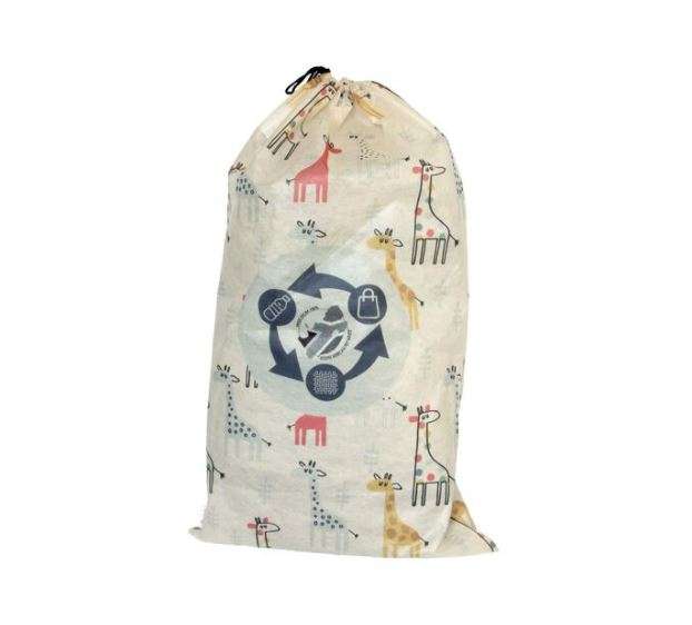 Totes Babe Giraffe Baby Carrier Grey