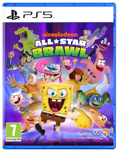 PlayStation 5 Game - Nickelodeon All Star Brawl, Retail Box, No Warranty on Software