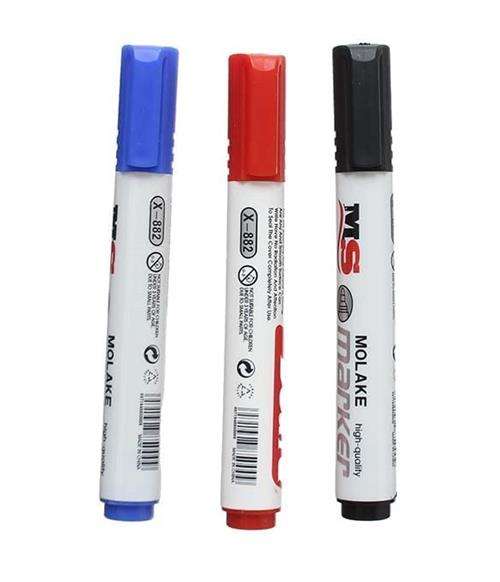 Brainware 3 x Whiteboard Markers and Cleaner Pack