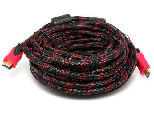 UniQue Braided HDMI 19 Pin to HDMI 19 Pin Cable 30 Metres -High Definition Cable Ver 1.4 To Ensur...
