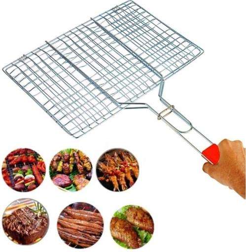 Casey Faza BBQ Rectangular Stainless Steel Large Hand