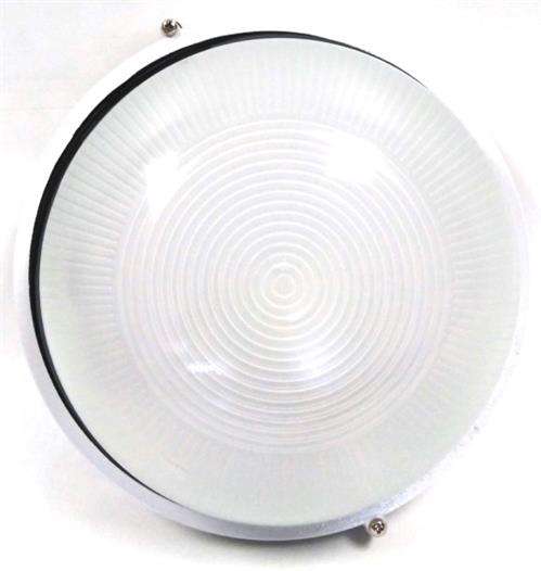 Noble Pays Round Bulkhead Light Fitting Large White- 240mm Diameter