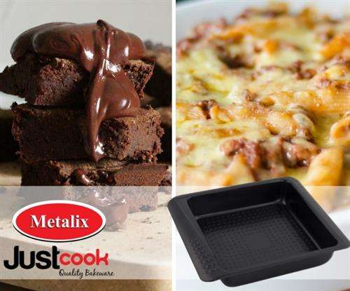 Metalix Square 27cm Non Stick Baking Pan