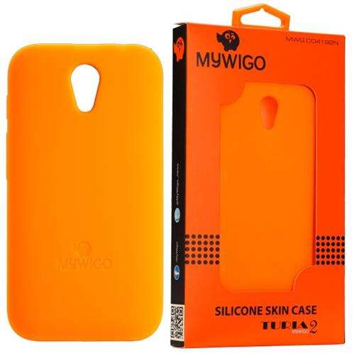 MyWiGo CO4192O Silicon Orange bumper for MyWigo Turia 2 - Orange, Retail Box, Limited 1 Year Warr...