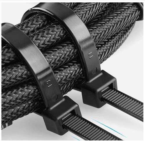Noble Nylon Cable Ties 2.5 x 200mm Pack of 100 Black