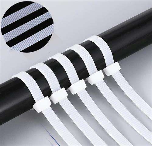Noble Nylon Cable Ties 3.6 x 200mm Pack of 100 White