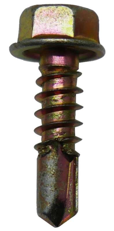 Solarix Hexagon Head Self Tapping Screw Pack of 4