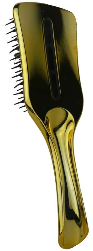 Prescott Wet Detangling Hairbrush Gold Colour