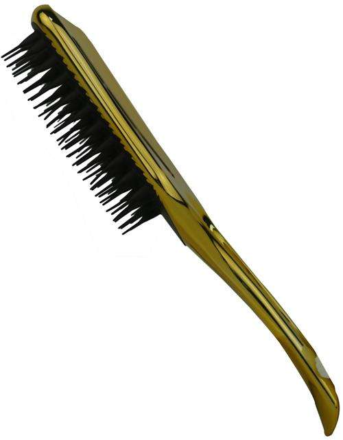 Prescott Wet Detangling Hairbrush Gold Colour