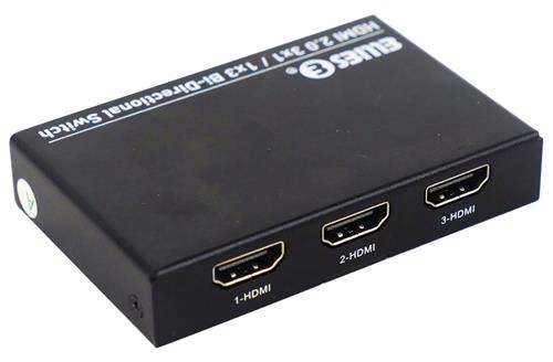 Ellies 3 Port Bi Directional HDMI Switch