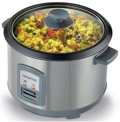 Kenwood Stainless Steel 1.8L Rice Cooker Retail Box 1 year