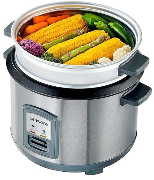 Kenwood Stainless Steel 1.8L Rice Cooker Retail Box 1 year