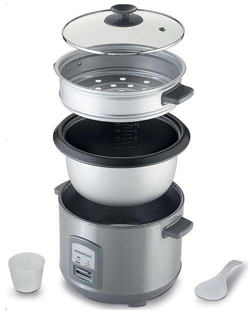 Kenwood Stainless Steel 1.8L Rice Cooker Retail Box 1 year