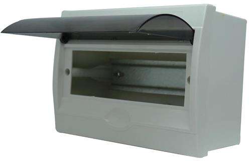 Solarix 8 Way DC Power Distribution Box with Transparent