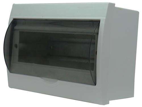 Solarix 8 Way DC Power Distribution Box with Transparent