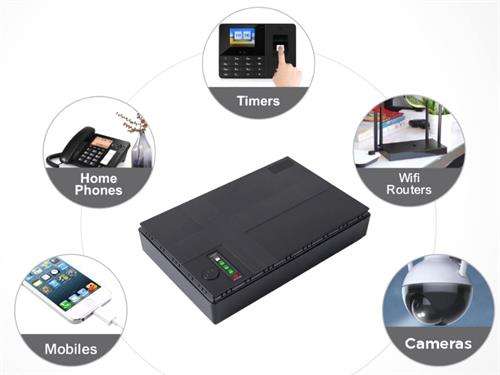 Solarix 10400mAH Micro UPS-Runs Router