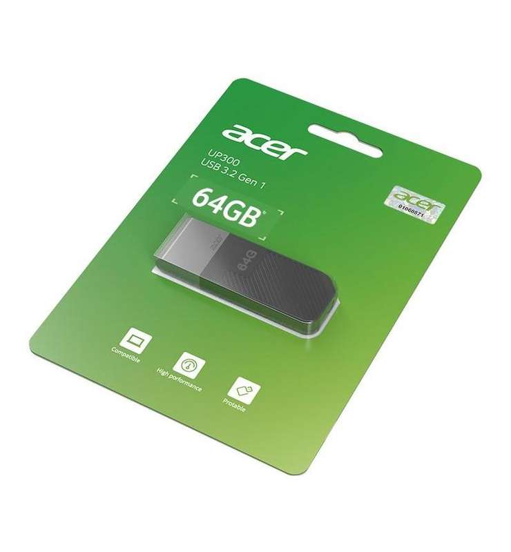 Acer USB3.2 Gen 1 64GB Black