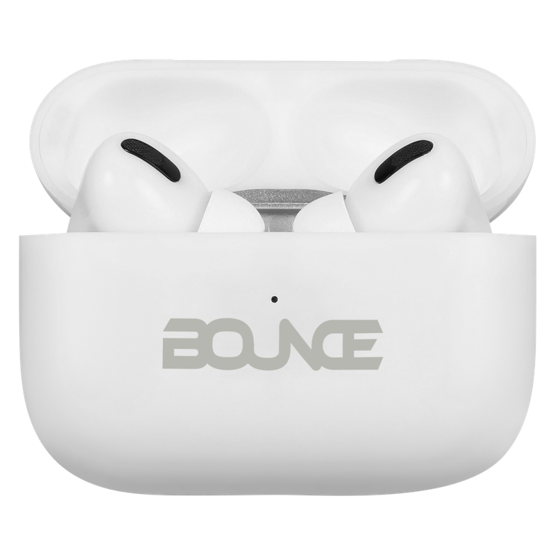 Bounce Clef X True Wireless Earphones + Silicone Accessories - White