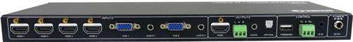 Ellies 6 Input Collaboration Switcher Scaler With 4K HDMI