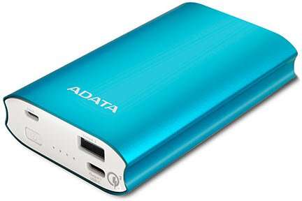 Adata A10050QC Blue 10500mAh PowerBank