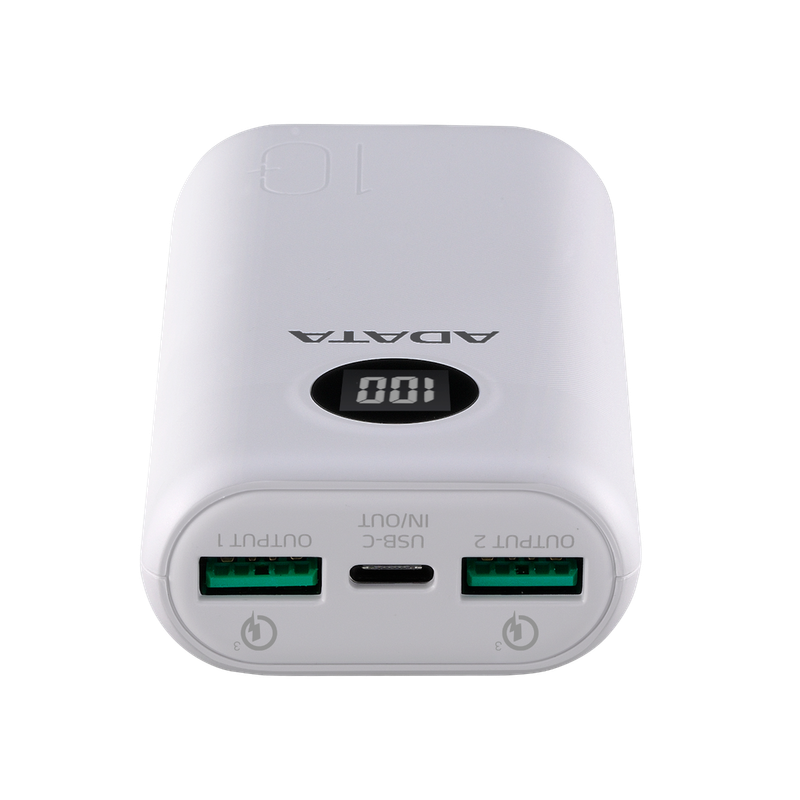 Adata P10000 Power Bank White