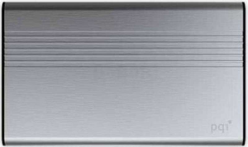 PQI - 5000V Universal Mobile 5000mAh Power Bank - 9.7mm Slim Design - Silver