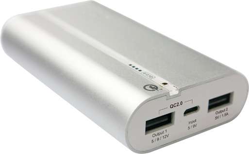 PQI 9 000 mAh Dual USB Universal Mobile PowerBank