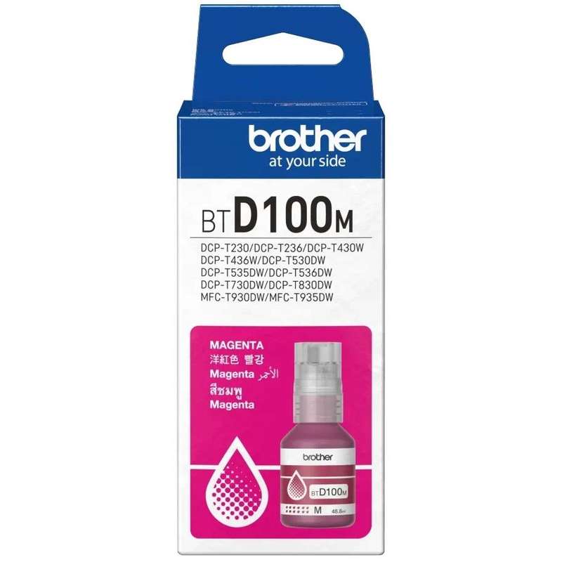 Brother BTD100M Magenta Ink Bottle