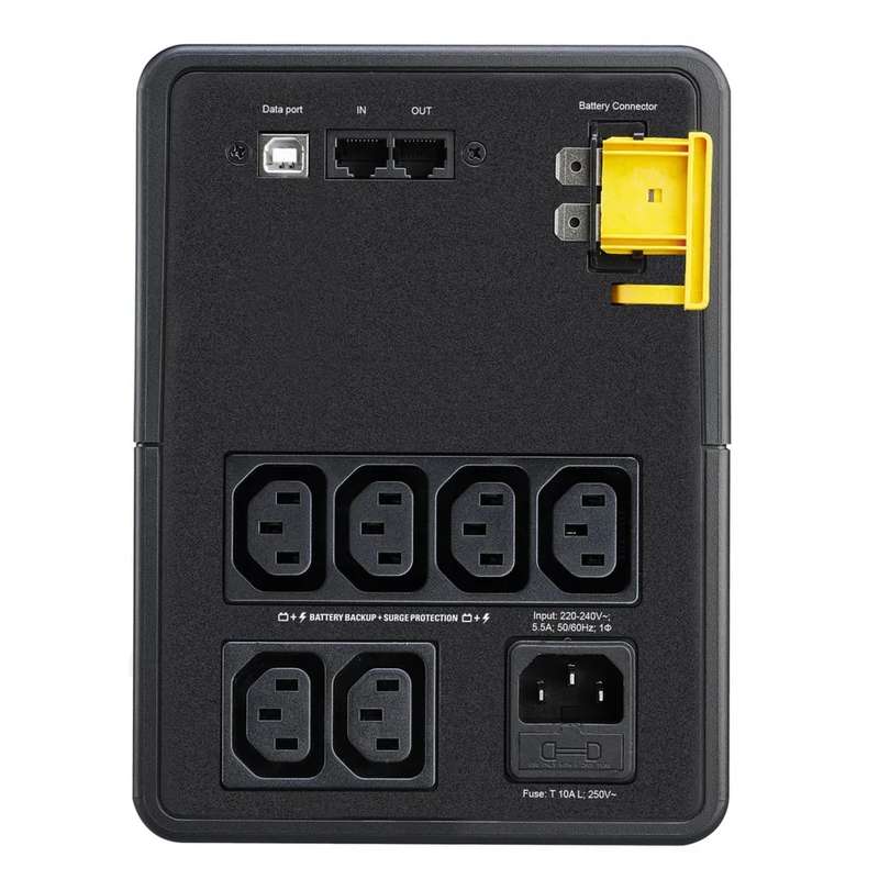 APC Back-UPS 1200VA 6XIEC C13 Pure Sinwave AVR Tower 230V Backup and Surge Protector