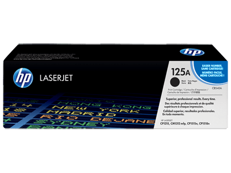 HP Color LaserJet CB540A Black Toner