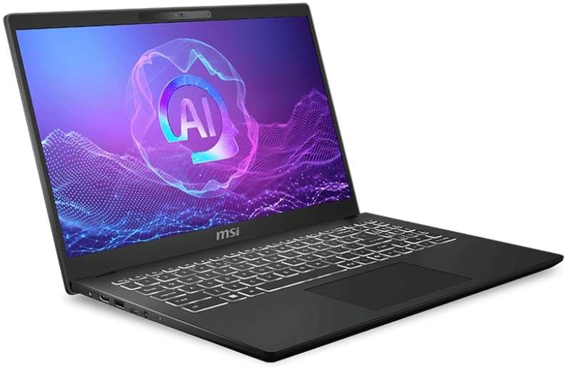 MSI Modern MSI Modern 15 H AI C2HMG Core Ultra 2 Notebook Ultra 7 255H 5.1GHz