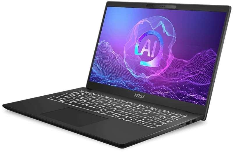 MSI Modern MSI Modern 15 H AI C2HMG Core Ultra 2 Notebook Ultra 7 255H 5.1GHz