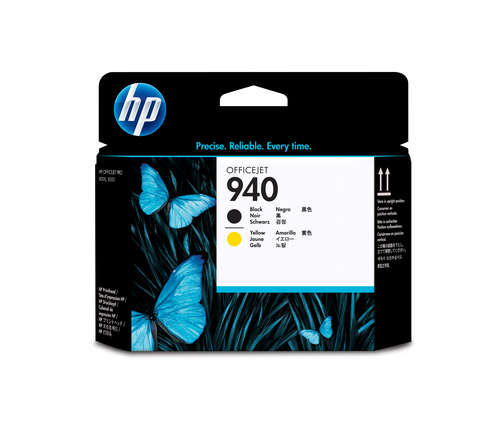 HP 940 Black And Yellow Officejet Printhead - Officejet Pro 8000 Series