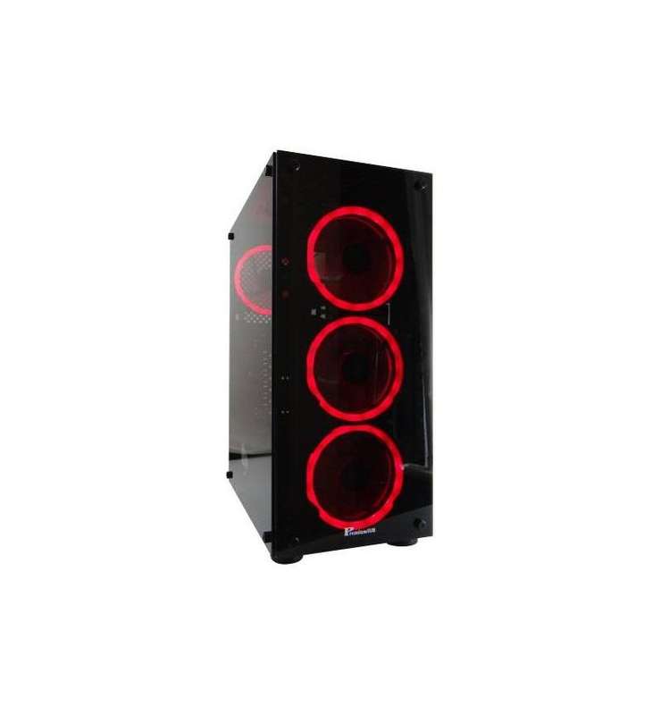 Gaming Case No PSU 4 LED Fan